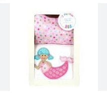 3 Marthas 3 Martha's mermaid burp & bib set