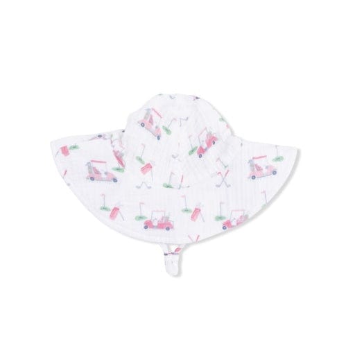 ANGEL DEAR Angel Dear Girls Accessories-headwear Baby Golf Carts Pink - Wide Brim Sun Hat