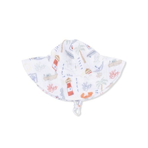 ANGEL DEAR Angel Dear Girls Accessories-headwear Club Mediterranean - Wide Brim Sun Hat