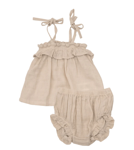 Angel Dear Angel Dear SS23 Ruffle & bloomers set