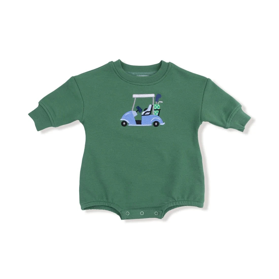 Angel Dear Golf Green Sweatshirt Bubble