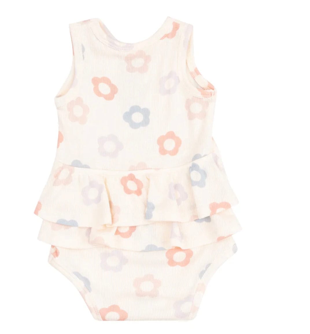 Angel Dear Ruffle Tank Bubble - Daisy Pop