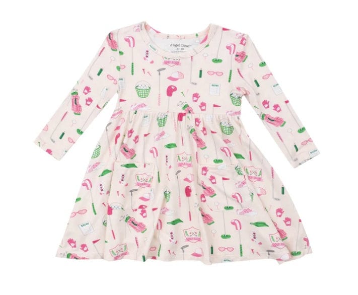 Angel Dear TWIRLY DRESS GOLF CLUB PINK