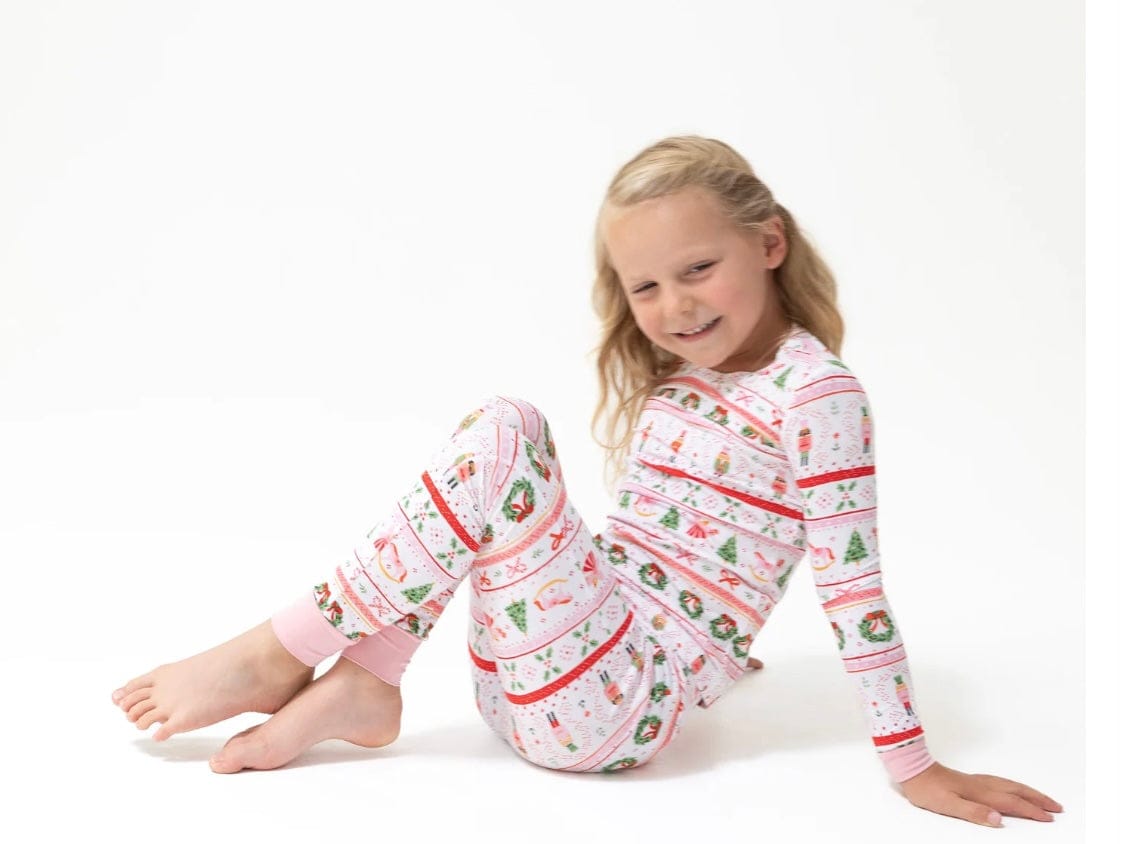 Angel Dear Nutcracker Fair Isle Loungewear Set