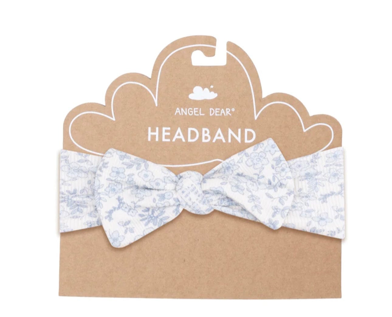 Angel Dear Headband - Blue Calico Floral