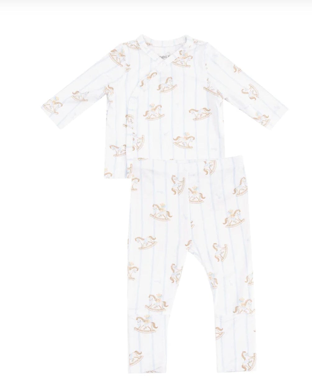 Angel Dear Take Home Set: Vintage Rocking Horse Blue