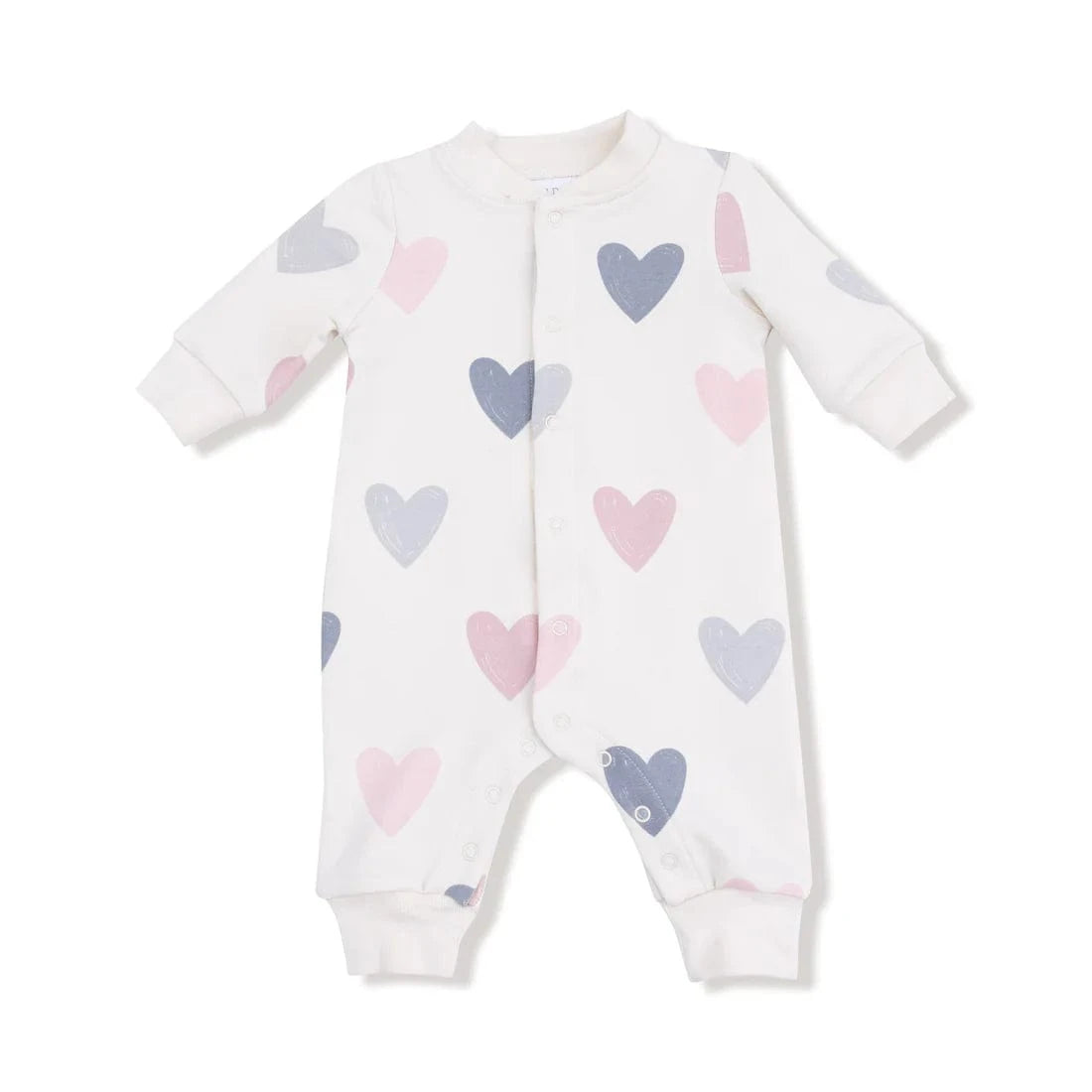 Angel Dear Hearts Romper