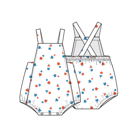 Angel Dear Astro Pops Retro Sunsuit