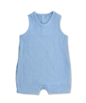 Apple Park Muslin Sleeveless Coverall