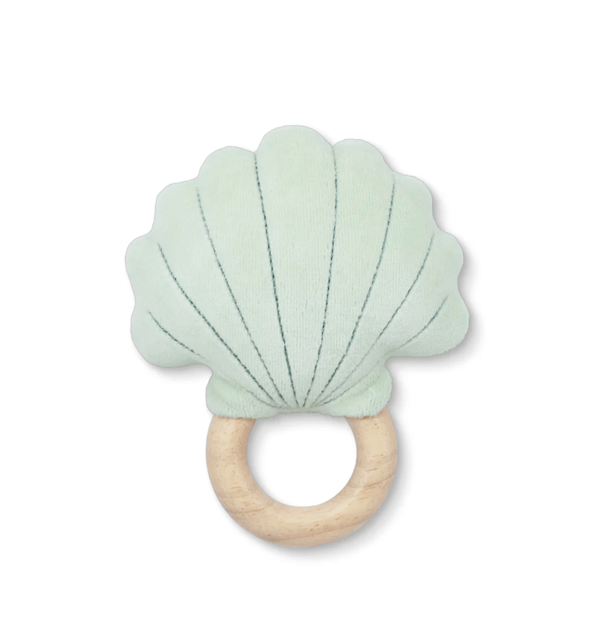 Apple Park Teal Apple Park-Shell Rattle