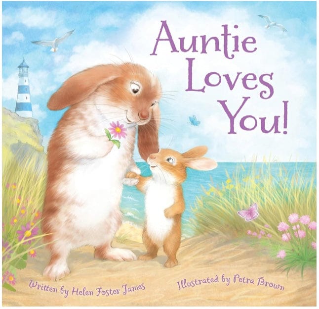 Bear Press Auntie Loves you Book