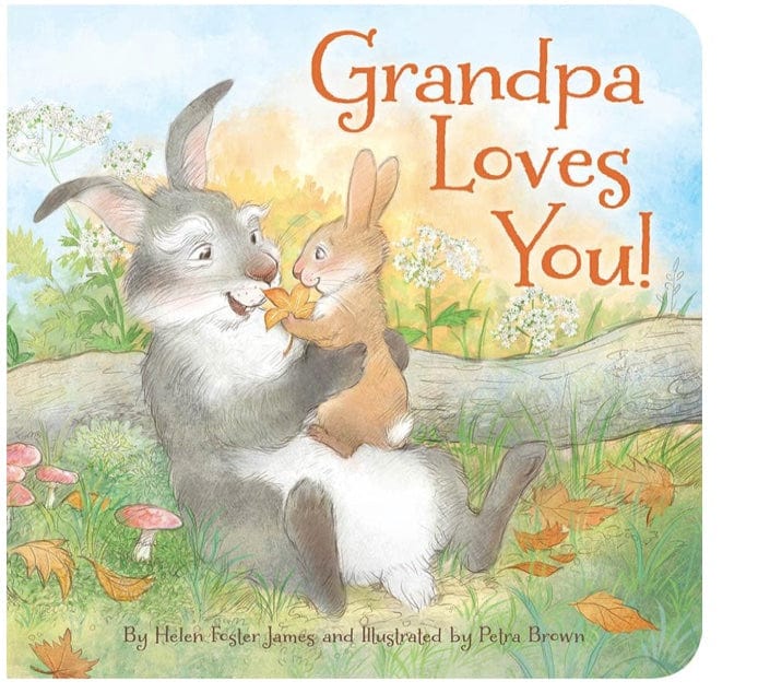 Bear Press Grandpa loves you book