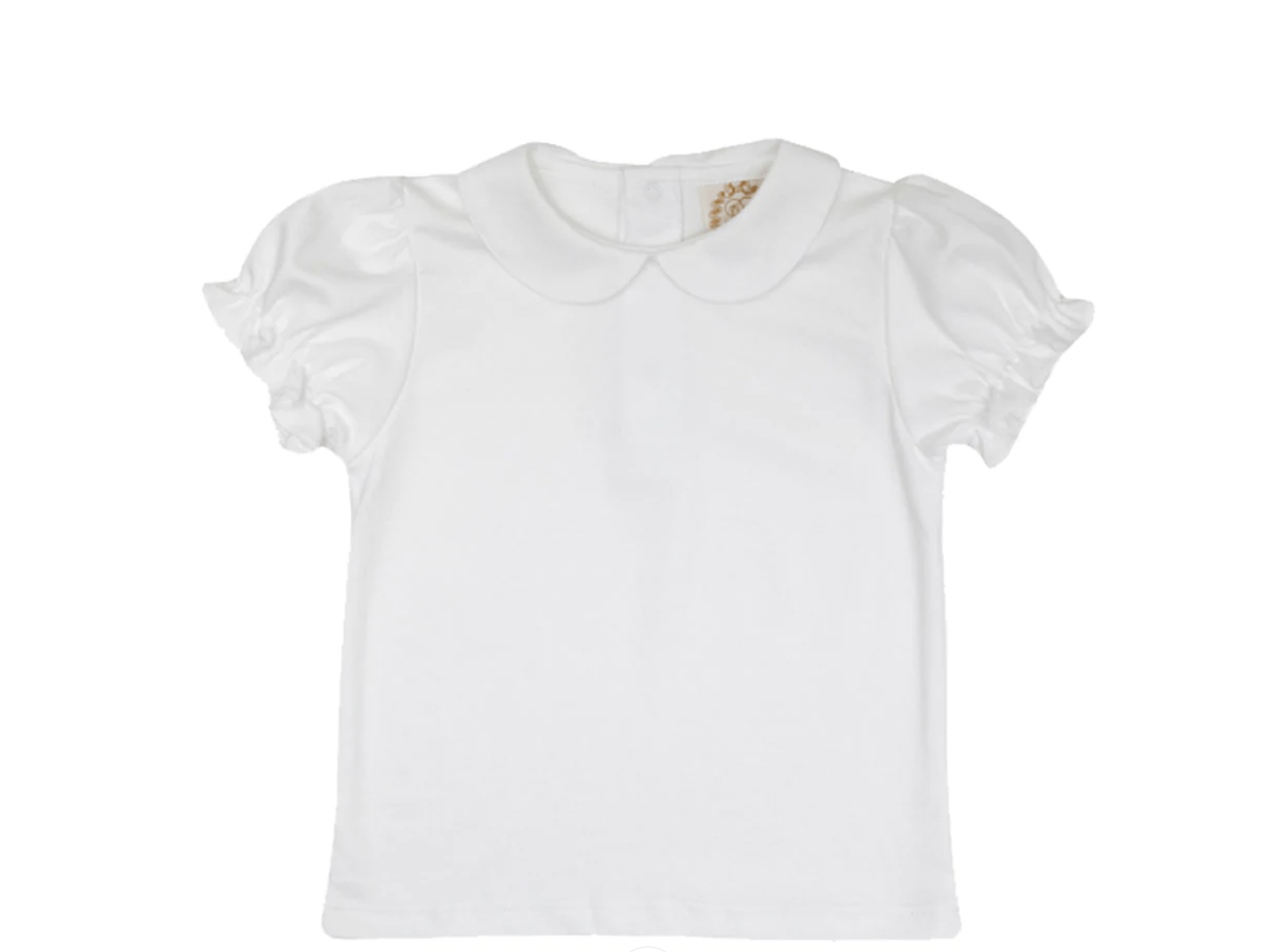 Beaufort Bonnet Company Maudes Peter Pan shirt all white