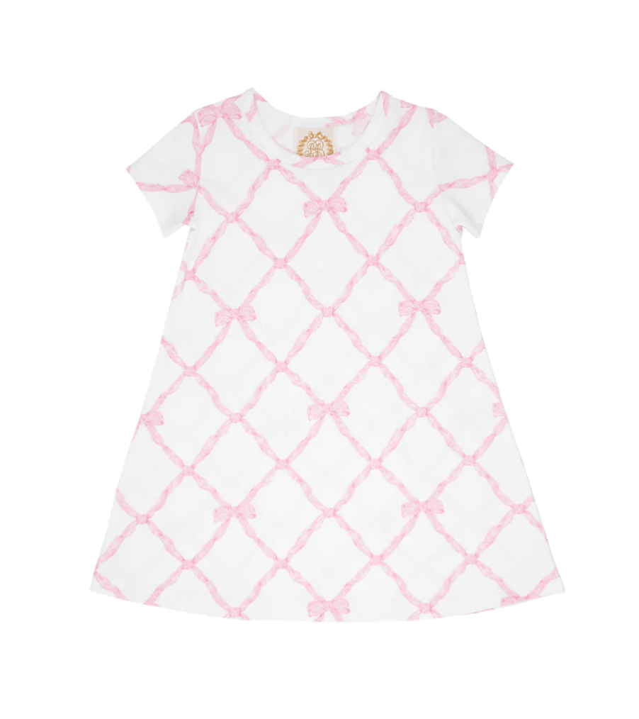 Beaufort Bonnet Company Polly Play dress bow pink