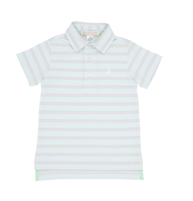 Beaufort Bonnet Company Prim & proper Polo Ss-pima