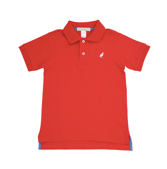 Beaufort Bonnet Company Prim And Proper Polo Ss-pima