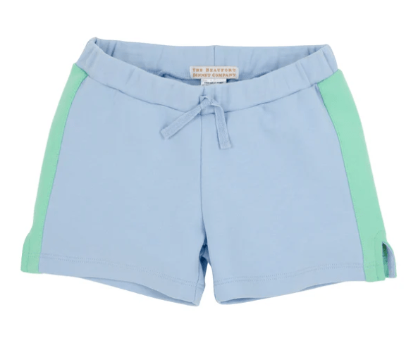 Beaufort Bonnet Company Shaefer Shorts Beale Street Blue/Grace Bay Green