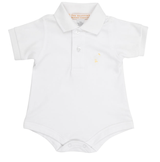 Beaufort Bonnet Company Worth Ave Prim&Proper Polo Onsie