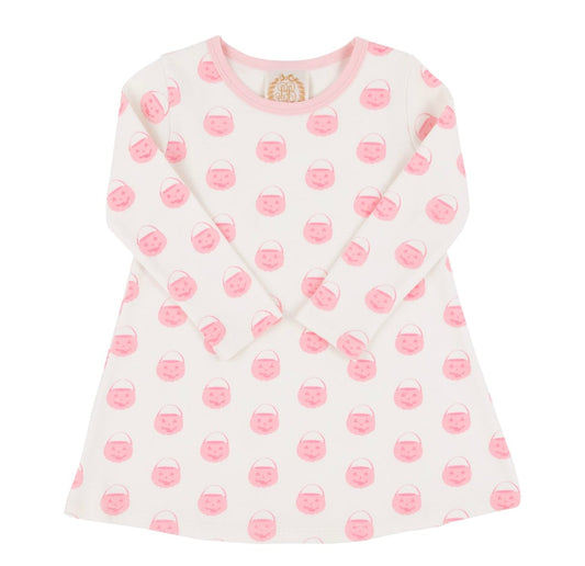 Beaufort Bonnet Polly Play Dress Vintage-Prep Pumpkin Pails