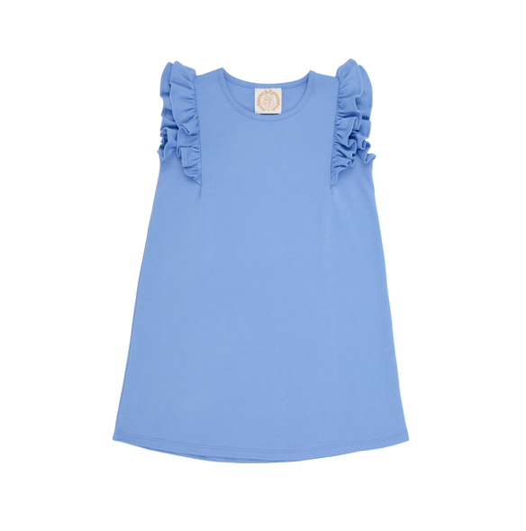 BEAUFORT BONNET BEAUFORT BONNET Ruehling Ruffle Dress Barbados Blue