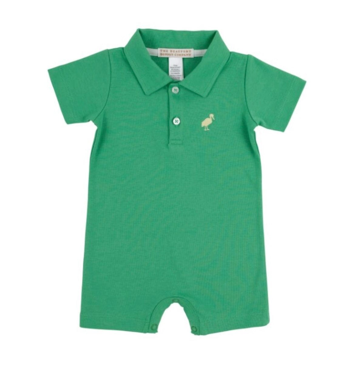 Beaufort Bonnet Sir Propers Romper Kiawah Kelly Green