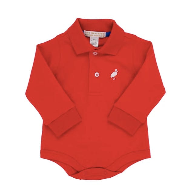 BEAUFORT BONNET Beaufort Bonnet Prim and Proper Richmond Red L/S