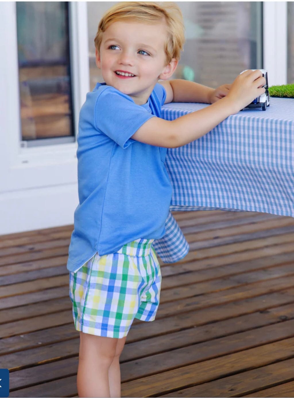 BEAUFORT BONNET Carter Crewneck Barbados Blue