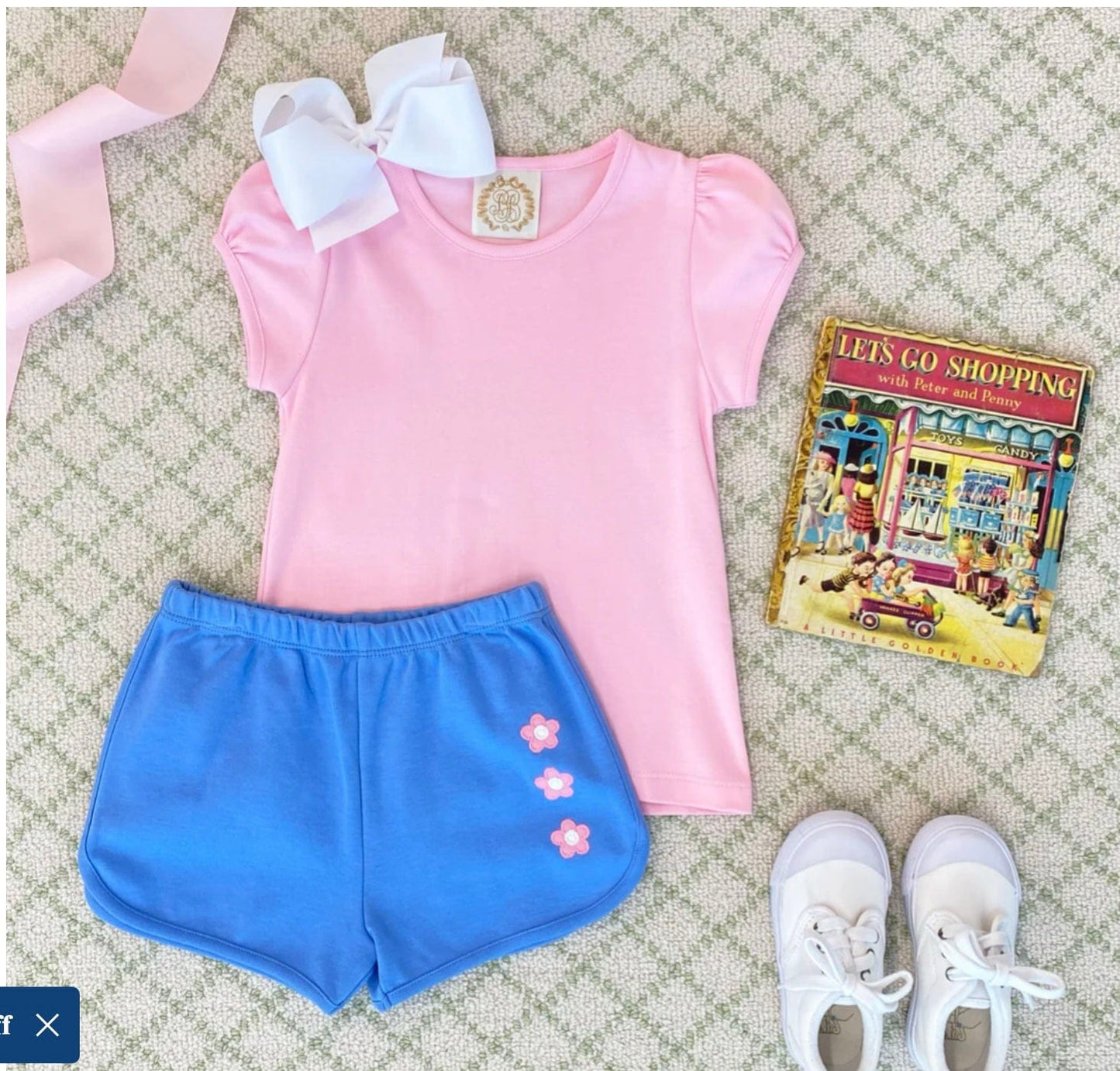 BEAUFORT BONNET Cheryl Shorts Barbados Blue/Flowers