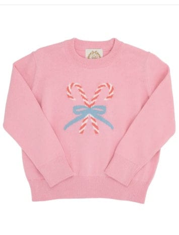 BEAUFORT BONNET Isabelle`s Intarsia Sweater Hamptons Pink candy Cane