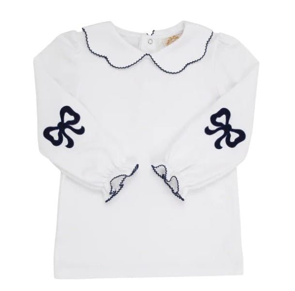 BEAUFORT BONNET Beaufort Bonnet Emma`s Elbow Patch Top Bows