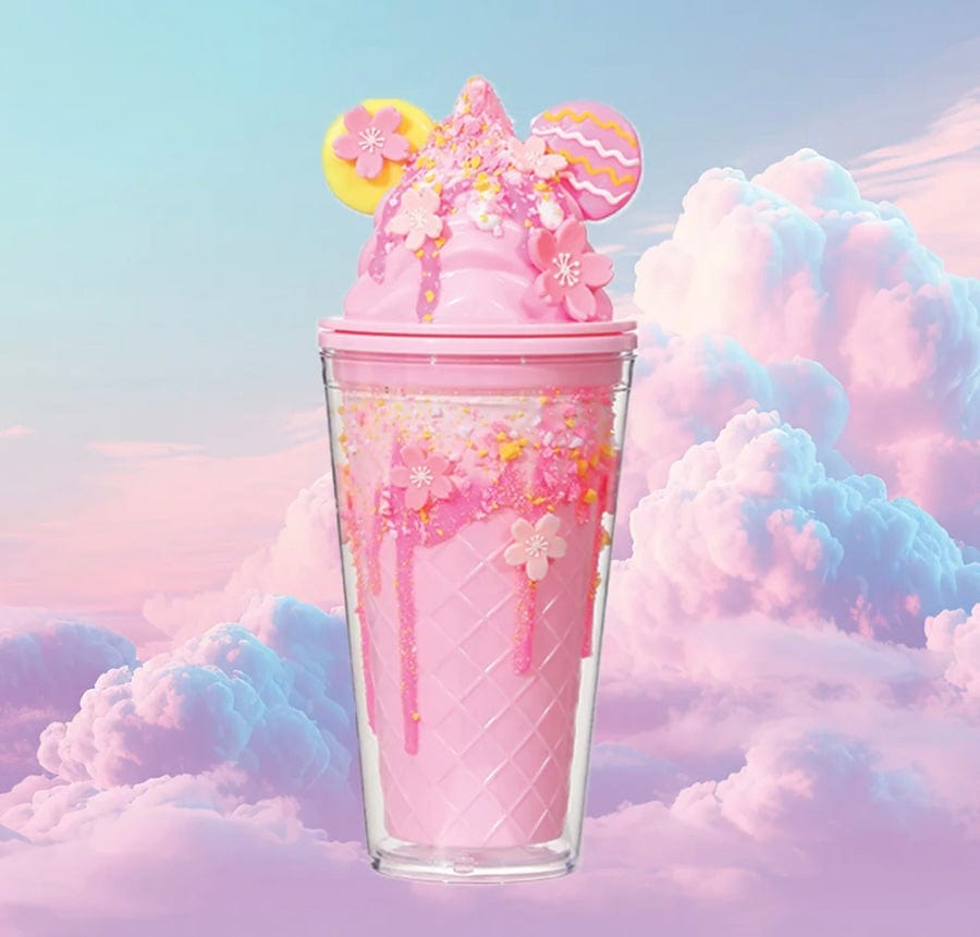 Bewaltz Pink Sakura Softserve Tumbler