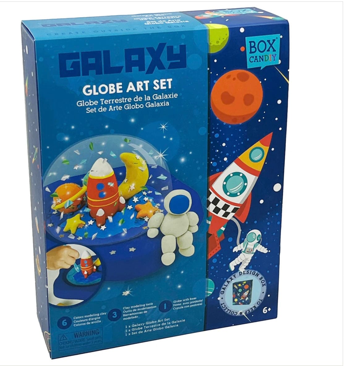 Box Candy Galaxy Globe Art Set