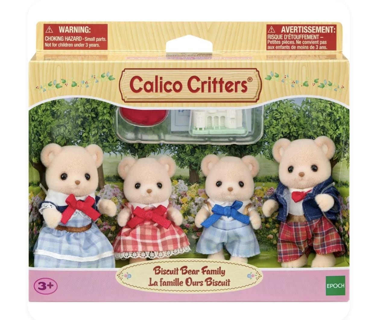 CALICO CRITTERS Calico Critters Biscuit Bear Family
