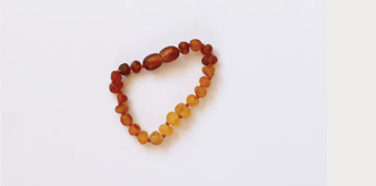 Cayonleaf Raw Baltic Amber Sunflower Anklet or Bracelet