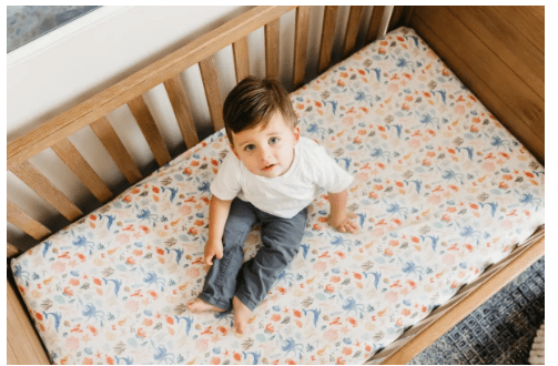 Copper Pearl Default Nautical Premium Crib Sheet