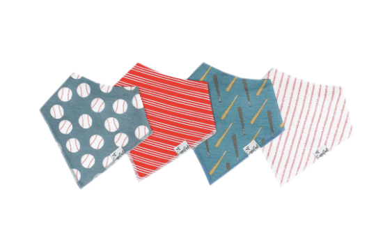 Copper Pearl Default Slugger Bandana Bib Set (4-Pack)