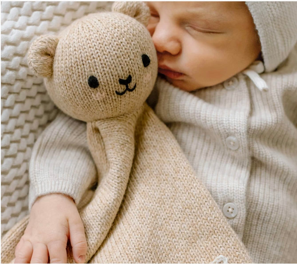 CUDDLE KIND Cuddle Kind Girls Accessories-plush Baby Bear Lovey (honey)