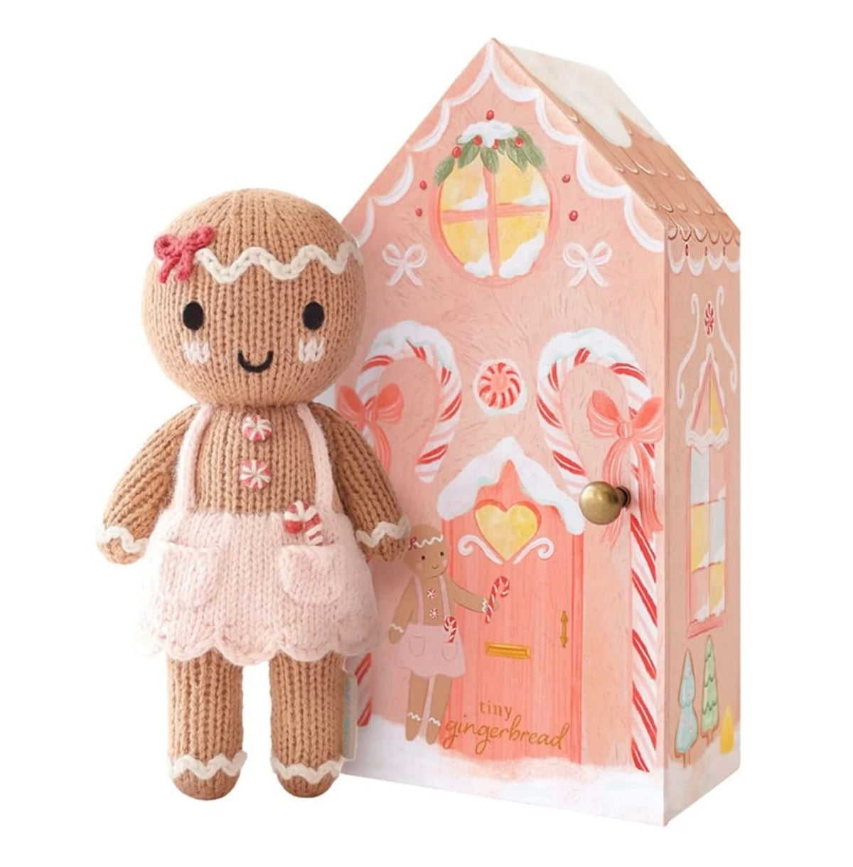 CUDDLE KIND Cuddle Kind Girls Accessories-plush Tiny Gingerbread Sugarplum Girl 6"