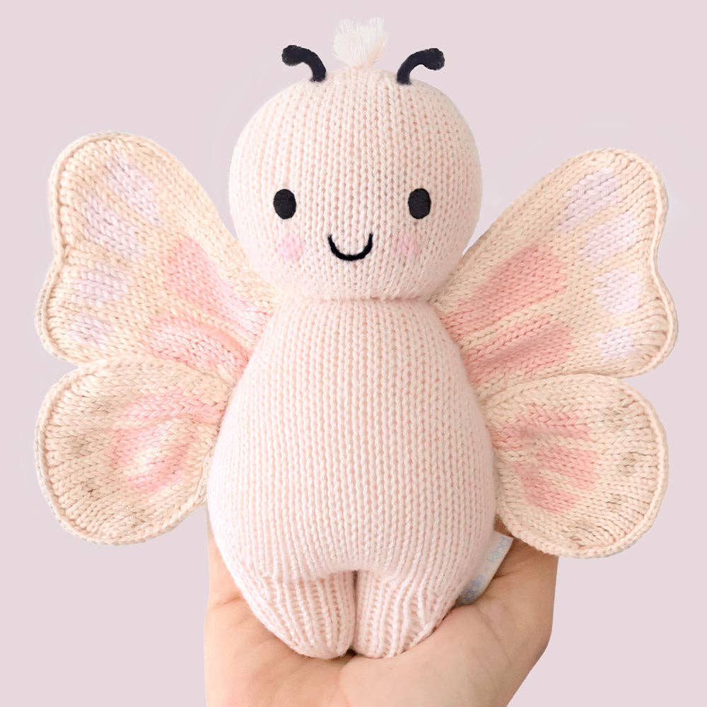 cuddle+kind Baby butterfly (petal pink), gives 5 meals BBYBFYPK003