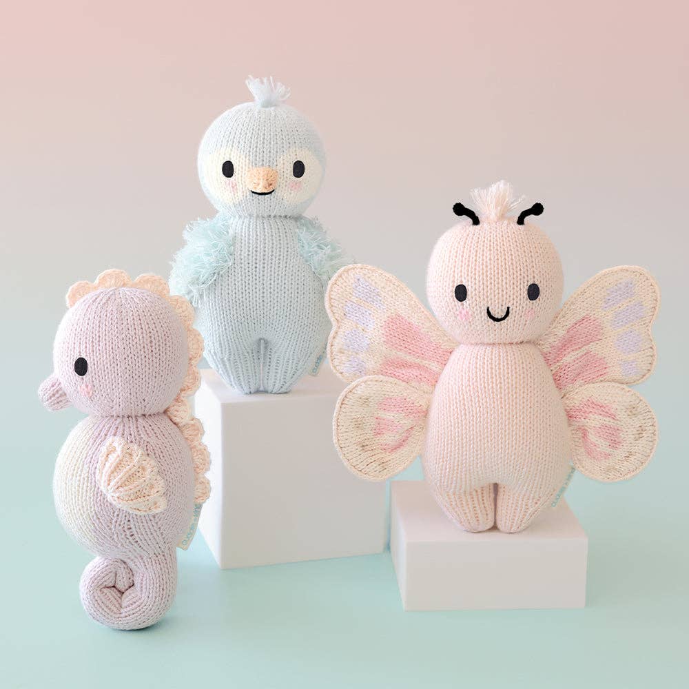 cuddle+kind Baby butterfly (petal pink), gives 5 meals BBYBFYPK003