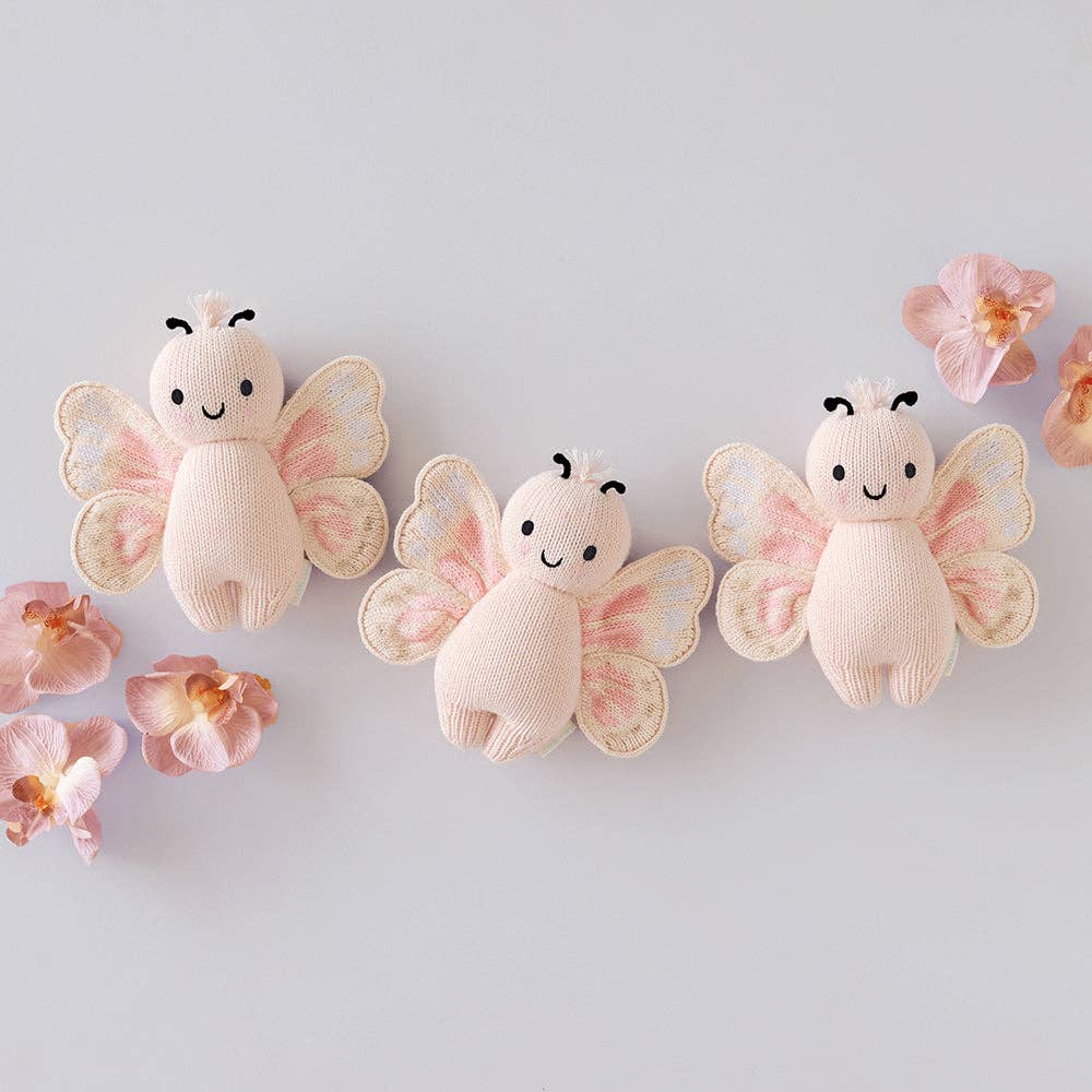 cuddle+kind Baby butterfly (petal pink), gives 5 meals BBYBFYPK003