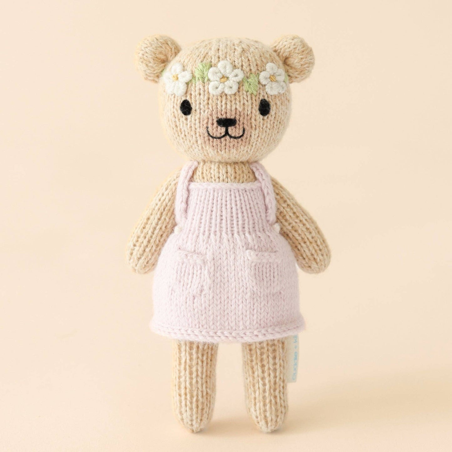 cuddle+kind Tiny Olivia the honey bear, gives 10 meals TINYHONBEROLV4
