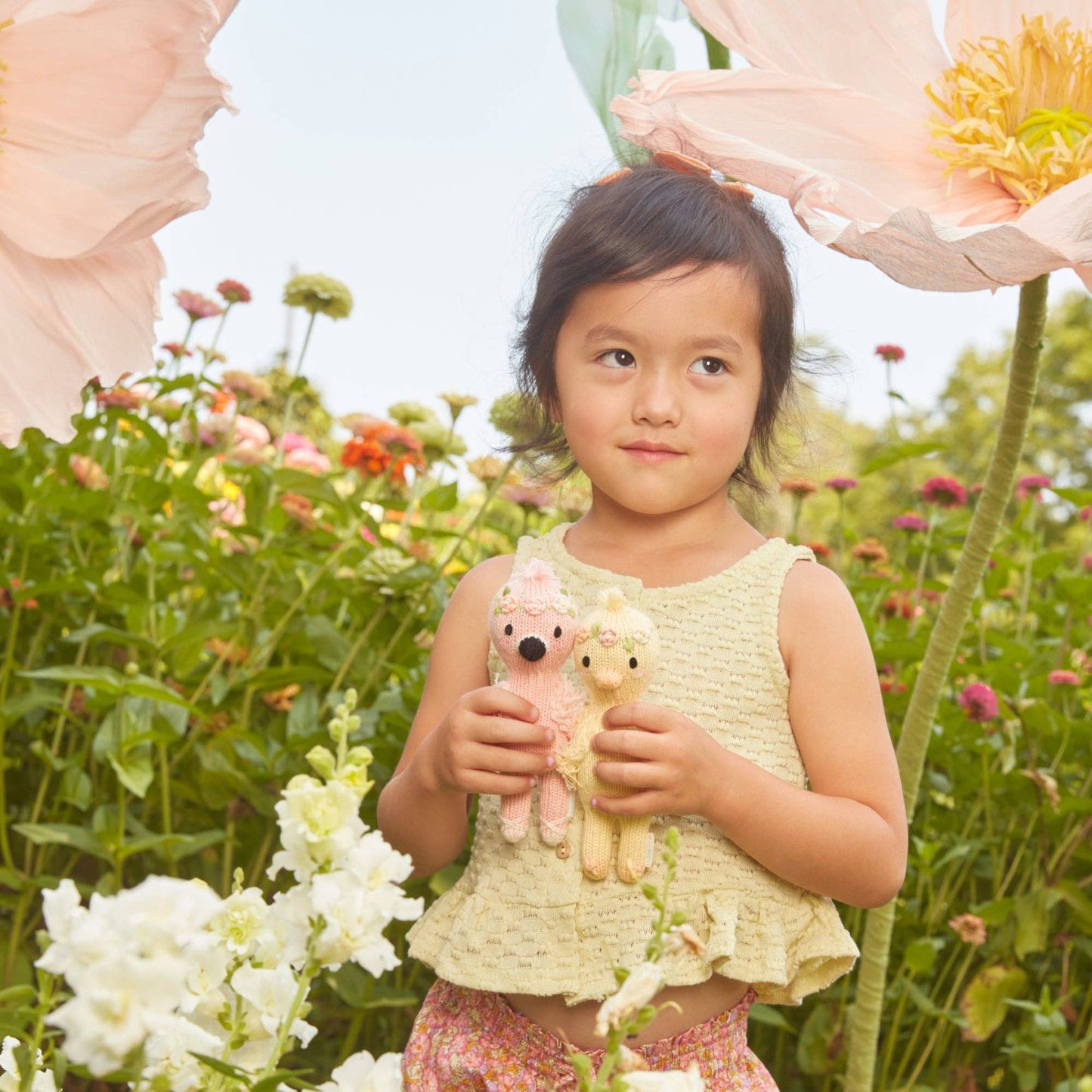 cuddle+kind Tiny Penelope the flamingo, gives 10 meals TINYFLAPEN4