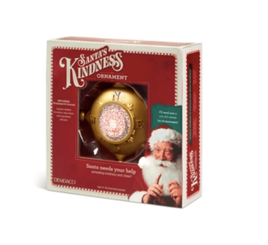 Demdaco Santa's Kindness Ornament & Journal