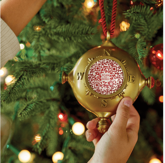 Demdaco Santa's Kindness Ornament & Journal