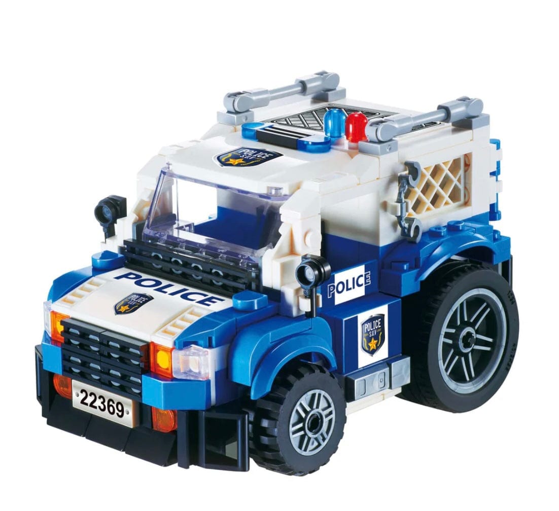 Diverse Wise Block Police Car