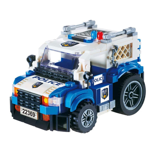 Diverse Wise Block Police Car