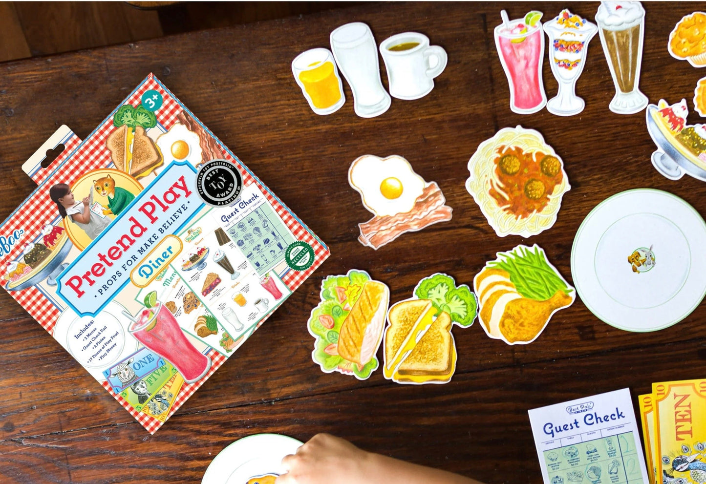 eeboo Best Pals' Diner Pretend Play