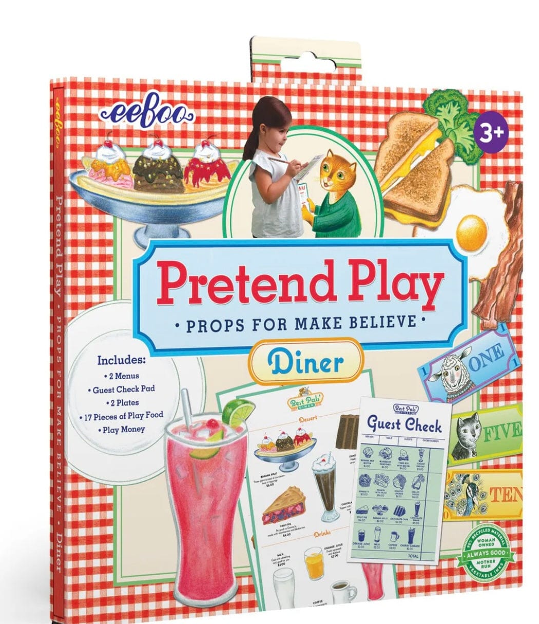 eeboo Best Pals' Diner Pretend Play