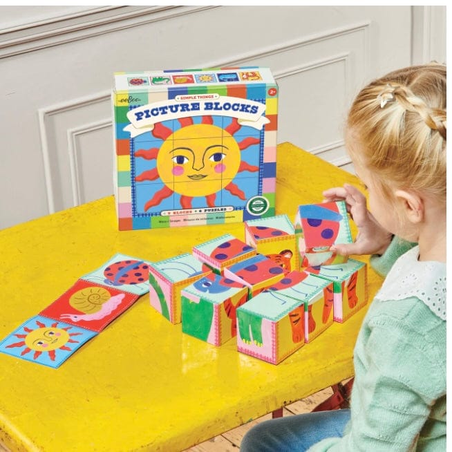 eeboo Simple Things Picture Blocks